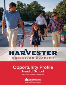 Harvester Christian Academy Head of School Opportunity Profile