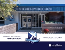 Trinity Christian School Head of School Search