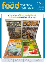 food Marketing - Technology 1/2026