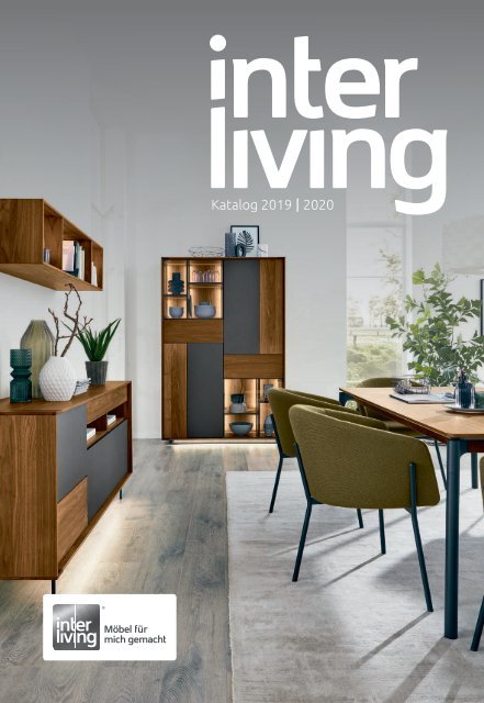Titelblatt des Inter Living Katalogs
