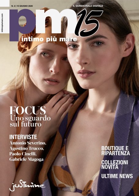 Copertina del magazine Intimo Piu Mare