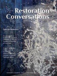Restoration Conversations magazine - Spring 2024