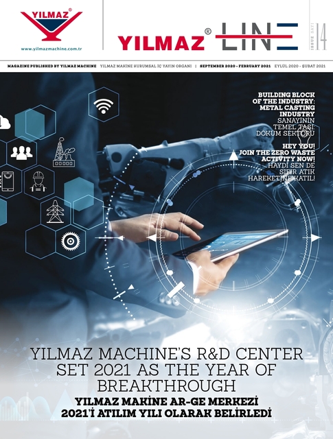 Yilmaz dergisinin kapak sayfası