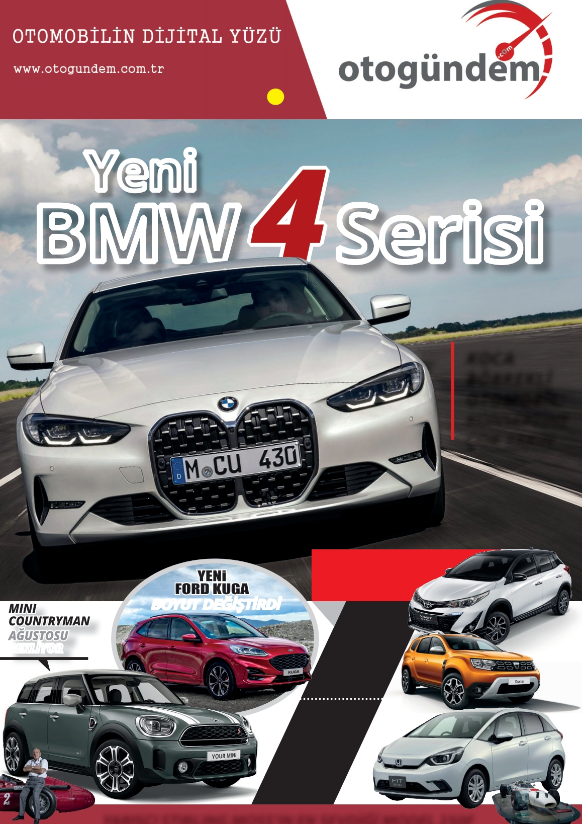 Otog&uuml;ndem dergisinin kapak sayfası