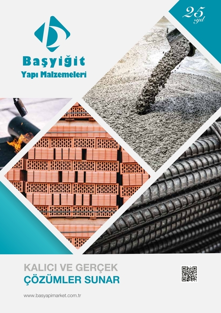 Bir inşaat katalogunun kapak sayfası