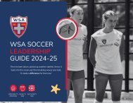 WSA SOCCER LEADERSHIP GUIDE 2024-25