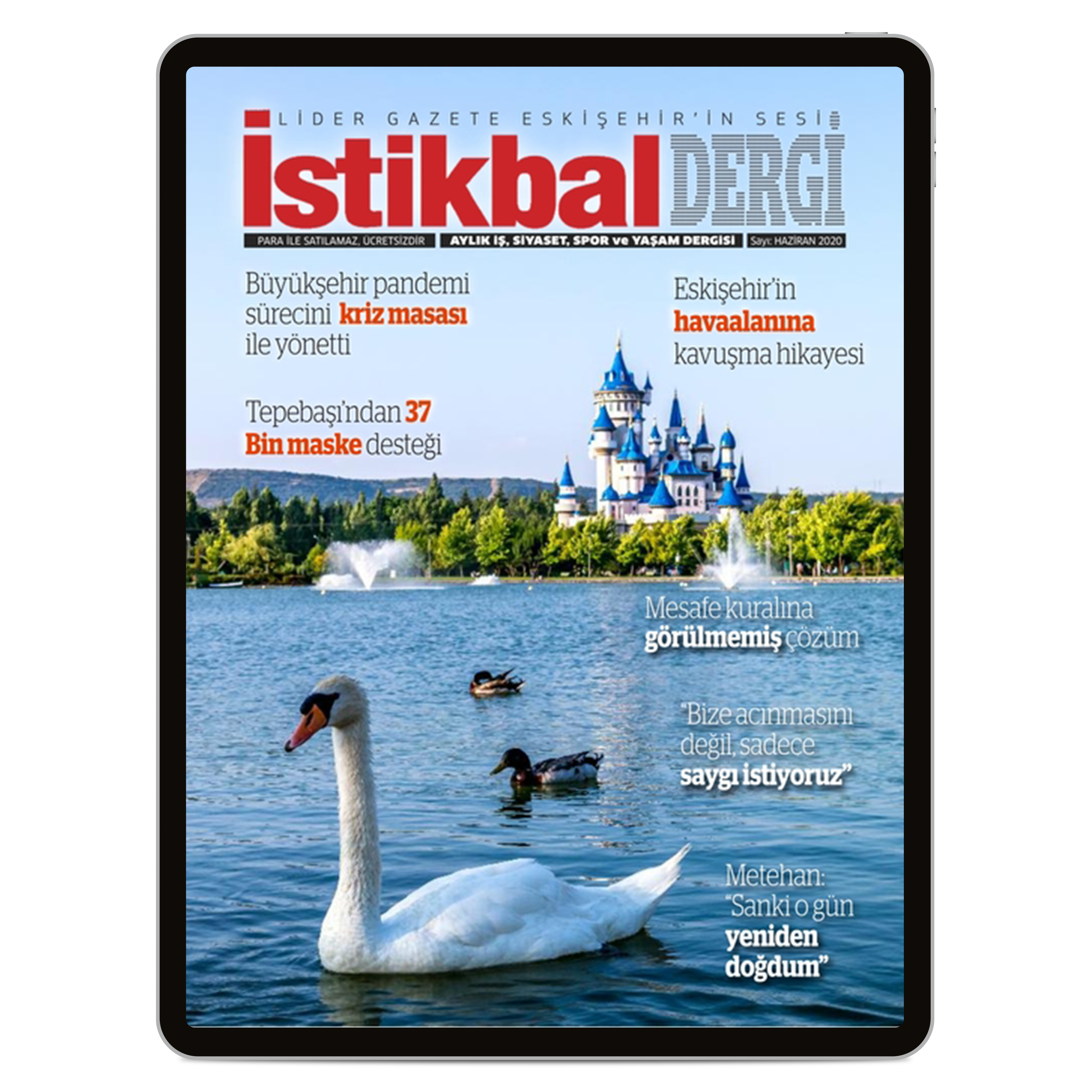 İstikbal dergisinin kapak sayfası