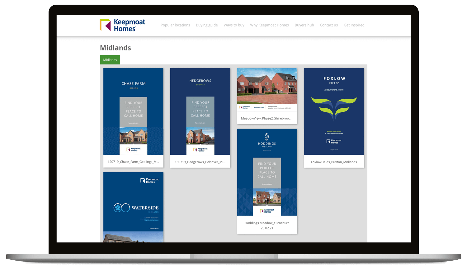Webkiosk Keepmoat Homes